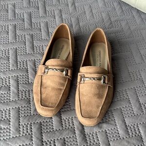 Christian Siriano Brown Suede Women’s Loafers